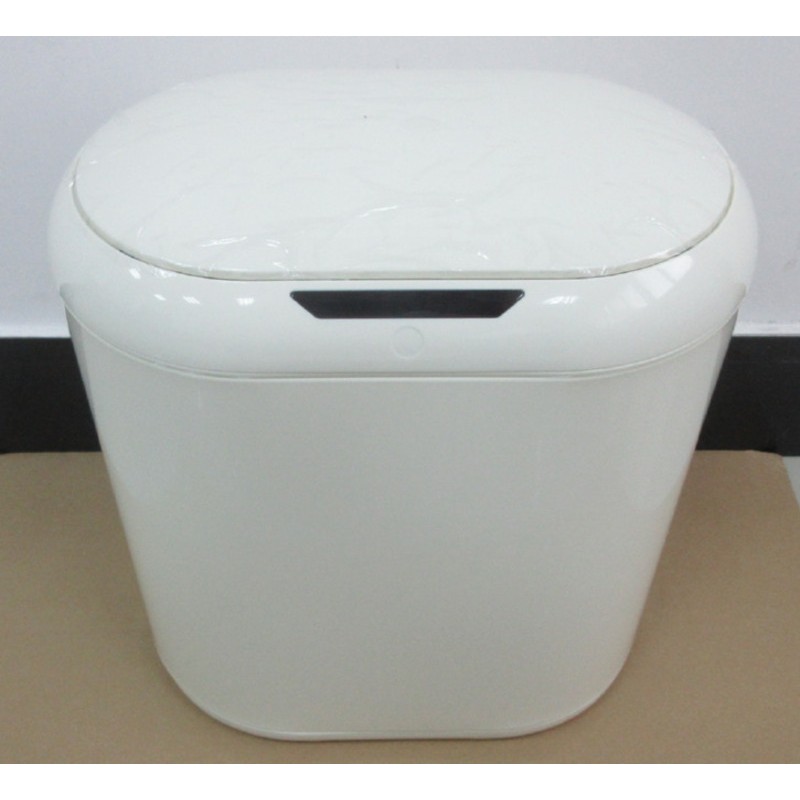 Відро для сміття сенсорне овальне Mixxus Premium Topper-TC0112 White 12л колір білий (MI7082)