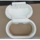 Відро для сміття сенсорне овальне Mixxus Premium Topper-TC0112 White 12л колір білий (MI7082)