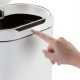 Відро для сміття сенсорне овальне Mixxus Premium Topper-TC0112 White 12л колір білий (MI7082)