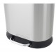Відро для сміття з плавним закриттям овальне Mixxus Premium Strong-TC0120 SS Color 20л колір наржав