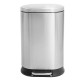 Відро для сміття з плавним закриттям овальне Mixxus Premium Strong-TC0120 SS Color 20л колір наржав