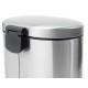 Відро для сміття з плавним закриттям овальне Mixxus Premium Strong-TC0120 SS Color 20л колір наржав