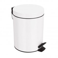 Відро для сміття 40 л Zerix Strong MB0140 White (ZX4634)