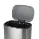 Відро для сміття з плавним закриттям овальне Mixxus Premium Diverse-TC0112 SS Color 12л колір наржа