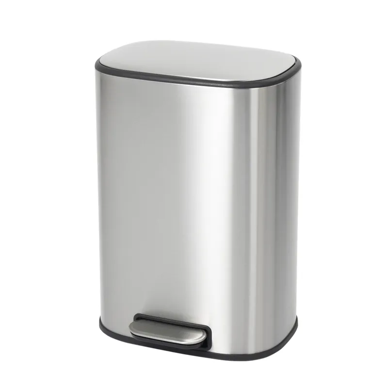 Відро для сміття з плавним закриттям овальне Mixxus Premium Diverse-TC0105 SS Color 5л колір наржав