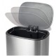 Відро для сміття з плавним закриттям овальне Mixxus Premium Diverse-TC0105 SS Color 5л колір наржав