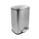 Відро для сміття з плавним закриттям прямокутне Mixxus Bevel-TC0105 SS Color 5л колір наржавійка (M