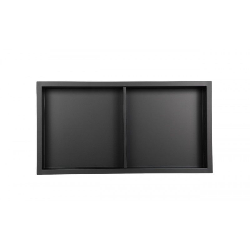 Полиця для ванної кімнати Mixxus Premium Niche-0103 Black (MI6682)