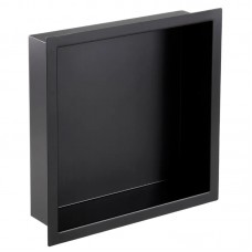 Полиця для ванної кімнати Mixxus Premium Niche-0101 Black (MI6678)