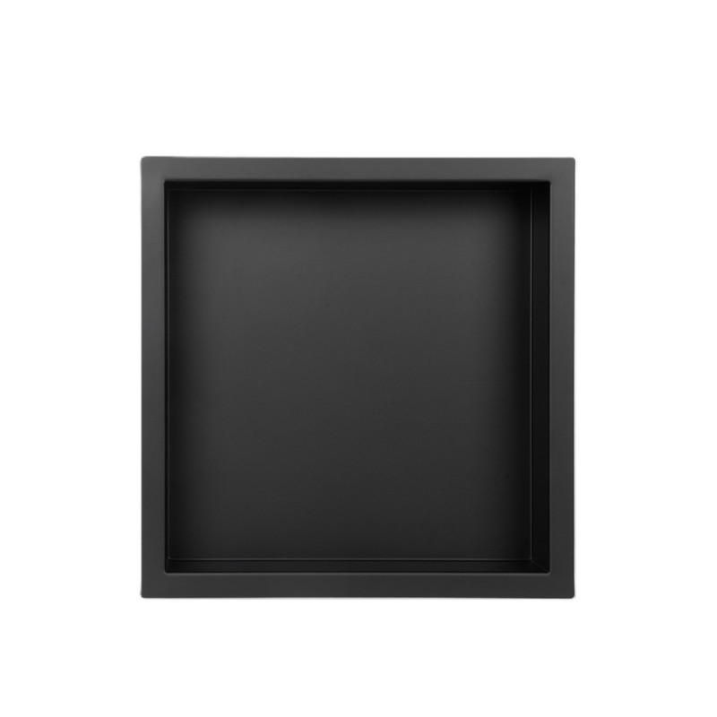 Полиця для ванної кімнати Mixxus Premium Niche-0101 Black (MI6678)