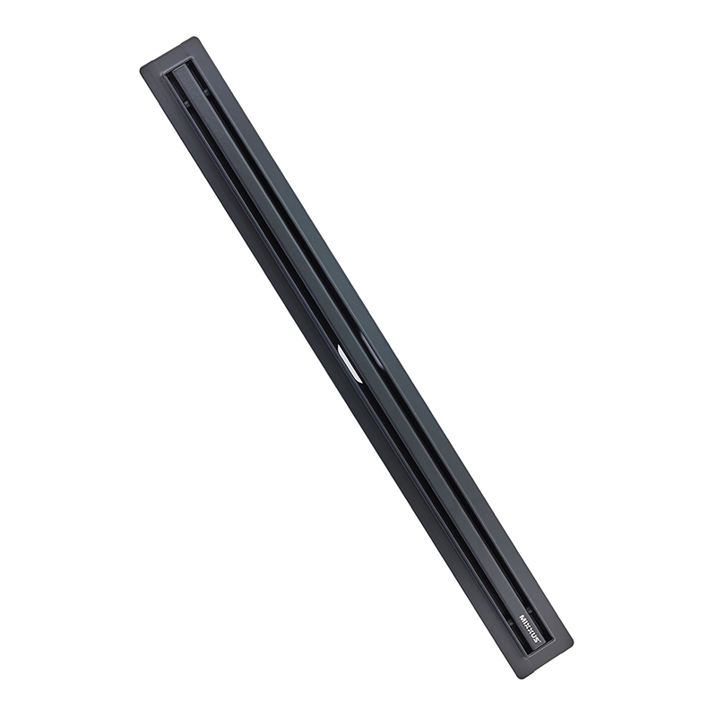 Душевой трап с нерж. стали SUS304 Mixxus Drain-05-60-Slim Black (30x600 мм) (Черный) (MI6169)