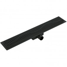 Душовий трап із нержавіючої сталі SUS304 KOER FD35-70x900-BLACK (KR4749)