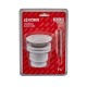 Донний клапан для умивальника Koer PW-01-03 1 1/4'' (кнопка) (Білий) (KR3402)