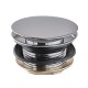 Донний клапан для ванної Koer PW-05-01 1 1/2'' (кнопка) (Колір хром) (KR3406)