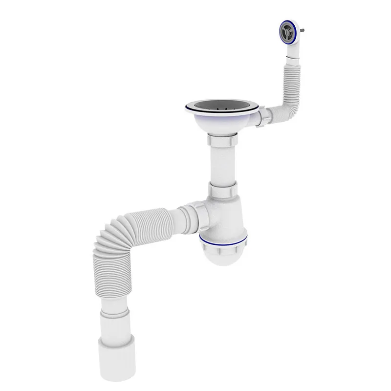 Сифон для кухні Zerix SK-02-C 3 1/2