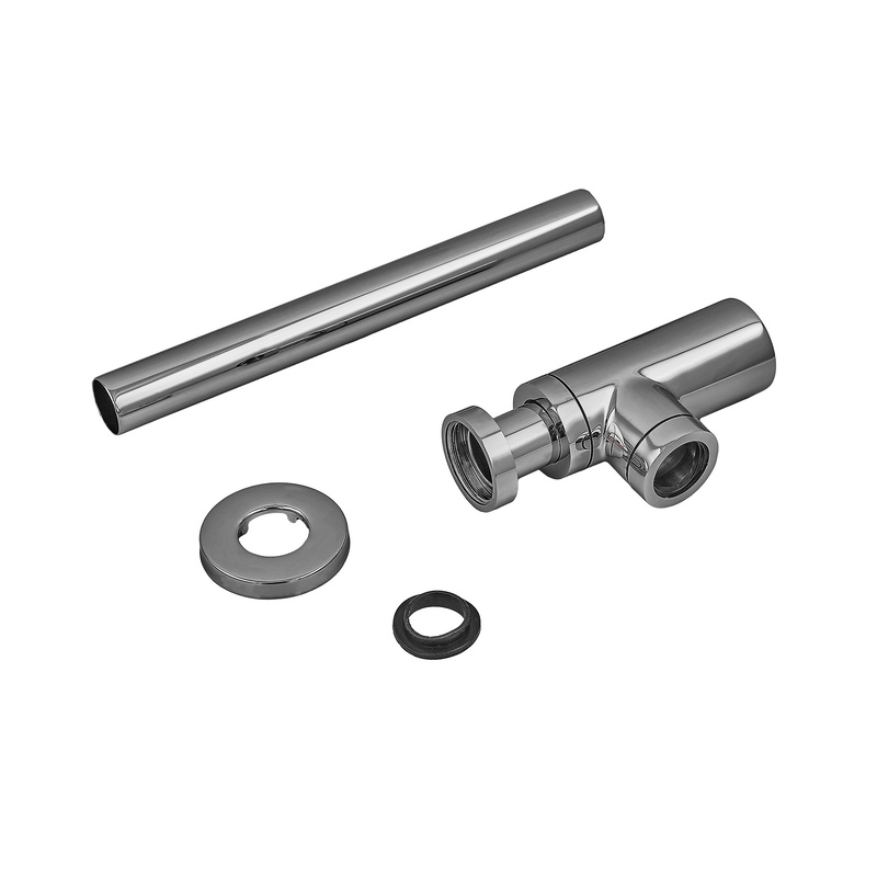 Сифон для умивальника Koer BT-01-01 1 1/4'' (Колір хром) (KR3407)
