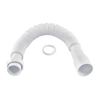 Гофротруба соединительная Zerix GN-01-B с накидной гайкой 1 1/2