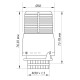 Термоголовка з виносним датчиком M30x1.5 Koer KR.1332 (KR2678)