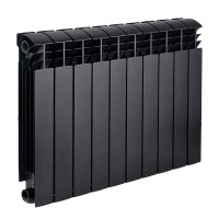 Биметаллический радиатор Koer 100 Bimetal-500 Ultra BLACK (KR5132) / Цена за 1 секцию