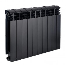 Біметалеві радіатори Koer 100 Bimetal-500 Ultra Black (KR5132) / Ціна за 1 секцію