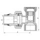Вентиль кутовий 1/2x1/2 