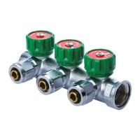 Колектор вентильний з фитингом Koer KR.1122-3 1