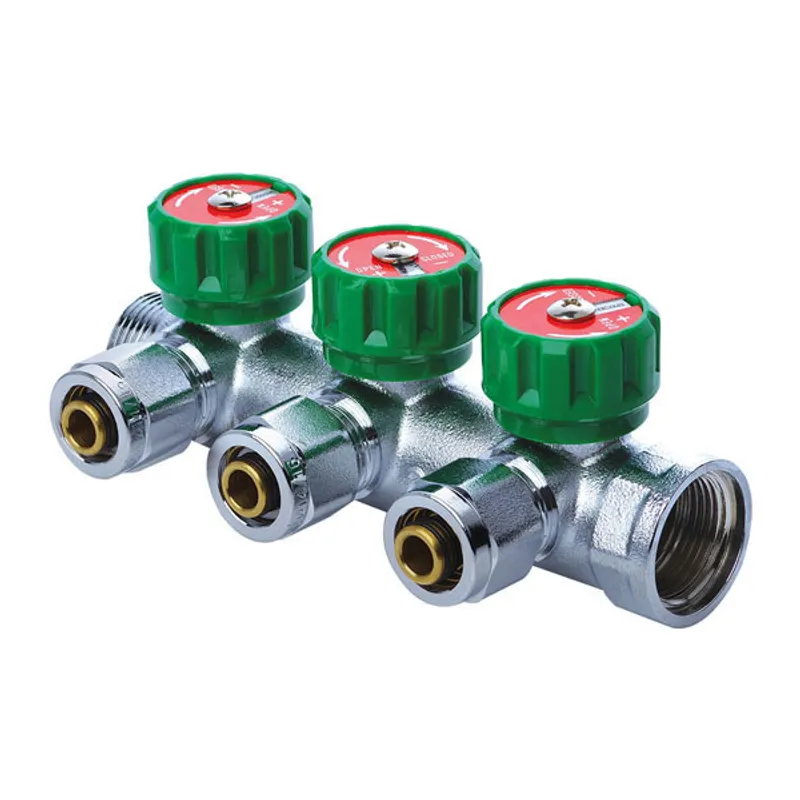 Колектор вентильний з фитингом Koer KR.1122-3 1