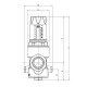 Редуктор тиску Roho R1202-075 - 3/4