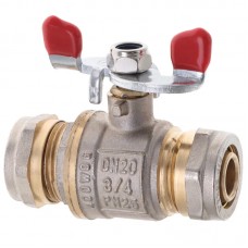 Кран кульовий Waterpro Wing 20x20 (MA0120)