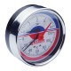 Термо-манометр аксіальний (KOER KM.812A) (0-4 bar), D 80мм, 1/4''-1/2'' (KR0221)