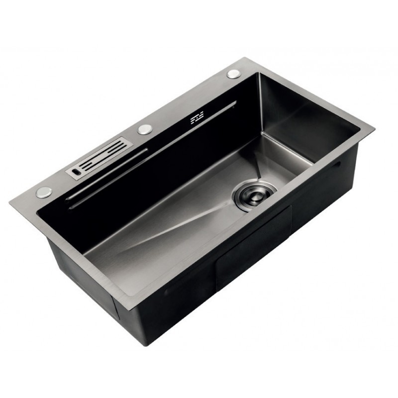 Мийка Mixxus Premium MH7545-SET-05 NANO-BLACK (3.0/0.8) комплект (графіт) (MX9632)