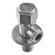 Кран для підключення сантехприладів Mixxus VAL-06-1/2x1/2 з нерж.ст.SUS304 (MI6056)