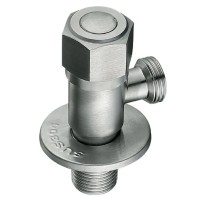 Кран для підключення сантехприладів Mixxus VAL-06-1/2x1/2 з нержавіючої сталі SUS304 (MI6809)