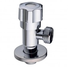 Кран для підключення сантехприладів Champion VAL-07 1/2x3/4 Chrome (нерж. сталь) (CH6197)