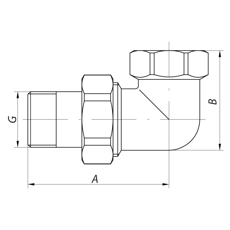 Зганяння американка 3/4 