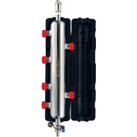 Гидрострелка Koer KR.S1032 4/2 (с воздухоотвод. и дренаж. краном) 1