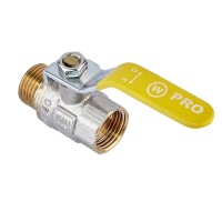 Кран кульовий Waterpro WP607-15FML-Y - 1/2