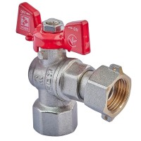 Кран кутовий з накидною гайкою Koer KR.223 - 3/4