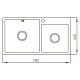 Мийка Mixxus MX7843-220x1.0-PVD-Black (MX0565)