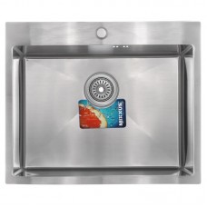 Мийка кухонна Mixxus MX6050-185x1.0 (Satin) (MX0657)