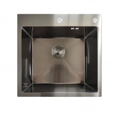 Мийка Mixxus MH5050 Decor Nano-Black з нерж. сталі (колір графіт) (MX1929)