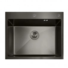Мийка Mixxus MH5843 Nano-Black з нерж. сталі (колір графіт) (MX1931)