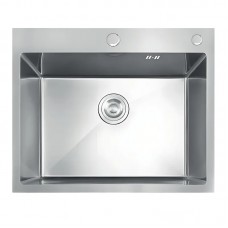 Мийка з нержавіючої сталі MIXXUS MH5843 DECOR NANO-SILVER (3.0/0.8) колір нержавійка (MI7041)