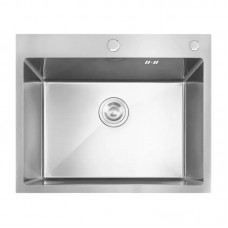 Мийка Mixxus MH5843 Nano-Silver з нерж. сталі (колір нерж.) (MX1930)