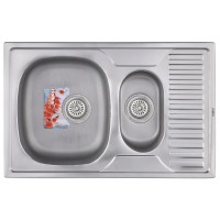 Мойка кухонная Haiba 78x50 Armonia (decor) (HB0651)
