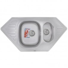 Мийка кухонна Haiba 100x50 (Satin) (HB0524)