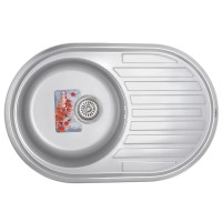 Мойка кухонная Haiba 77х50 (Satin) (HB0563)