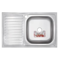 Мойка кухонная Zerix Z8050R-08-180MD (micro decor) (ZS0601)