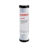 Картридж KOER KV-05-2510 (старий арт. KV.0302) з активованим спресованим вугіллям 2,5
