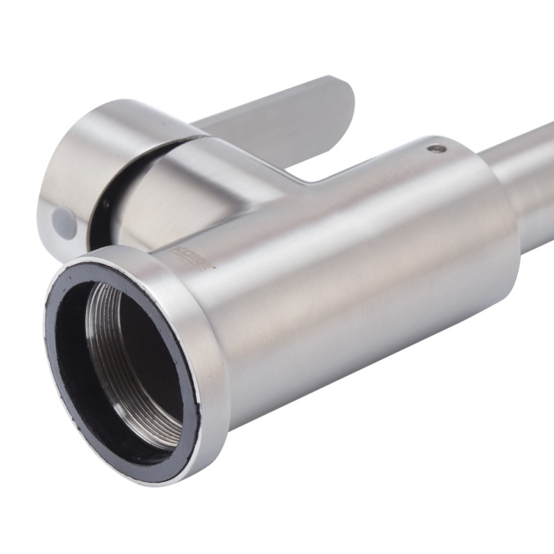 Змішувач для кухні Koer KI-70019-02 (з нерж. сталі) (Колір нерж) (KR4795)
